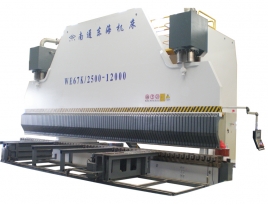 WE67K-2500T12000 CNC Press Brake
